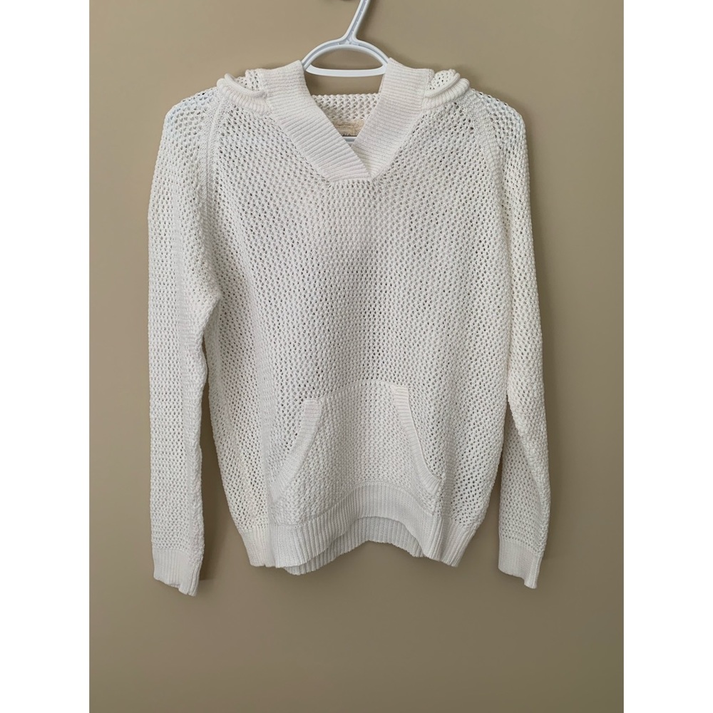 Knit Hooded Sweater